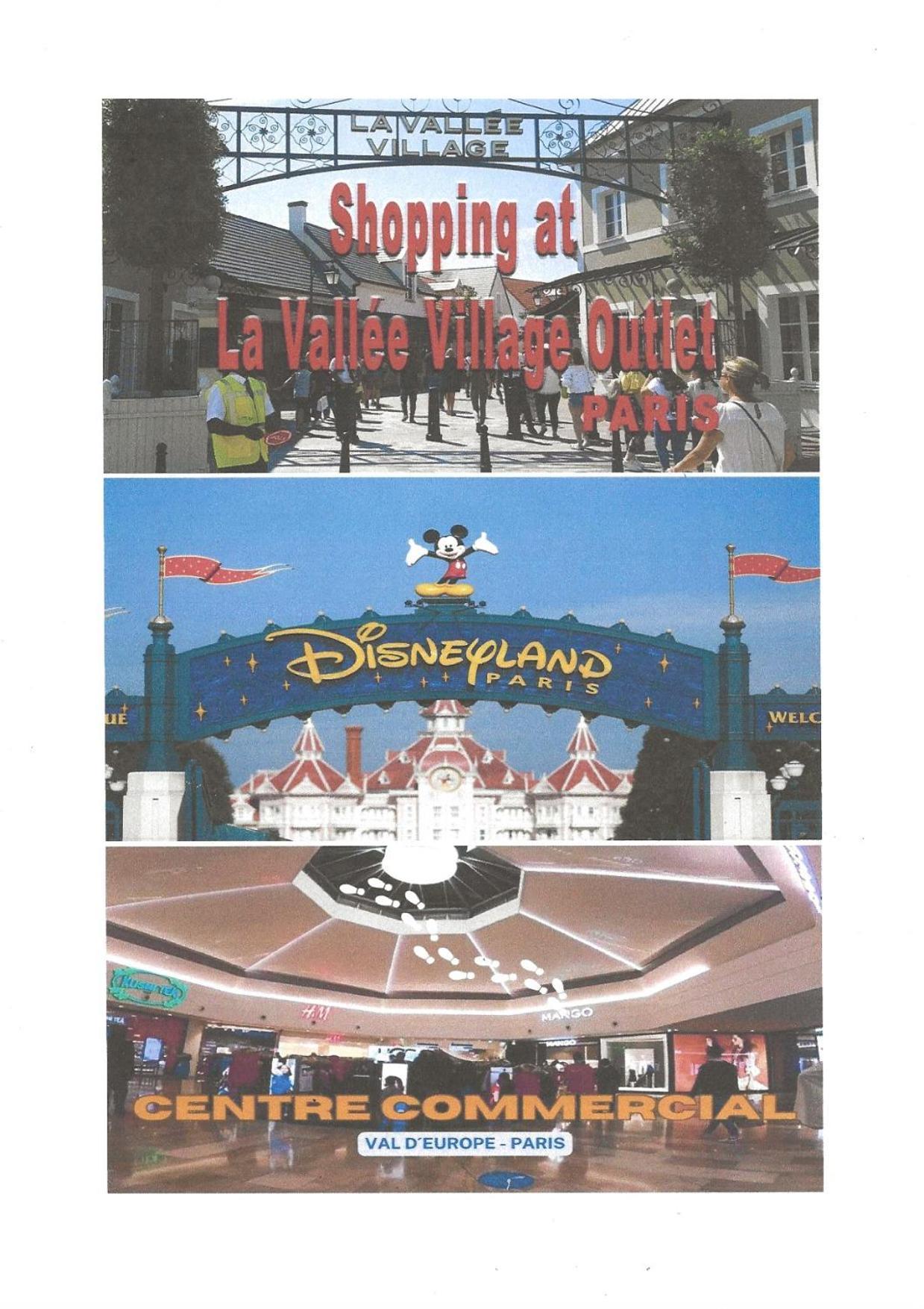 Disney 3 Mn, 14 People , 4 Bedrooms, 2 Parkings Prives Chessy  Eksteriør billede